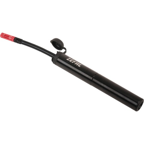 Pompka ręczna Zéfal Gravel Mini Pump, 80 PSI / 5,5 bar, z wężykiem AV/FV, aluminiowa