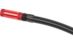 Pompka ręczna Zéfal Gravel Mini Pump, 80 PSI / 5,5 bar, z wężykiem AV/FV, aluminiowa