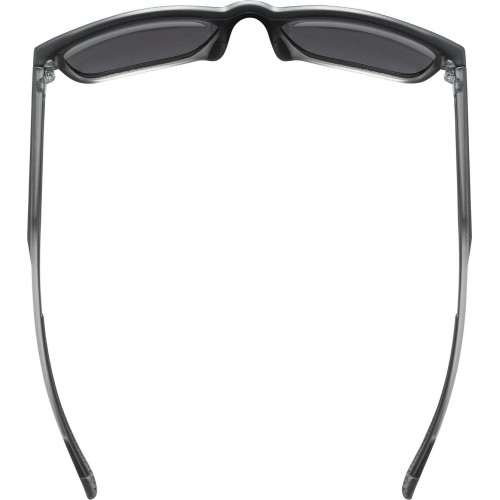 Okulary Uvex lgl 42 black transparent / mirror silver