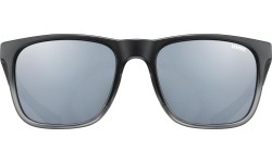 Okulary Uvex lgl 42 black transparent / mirror silver