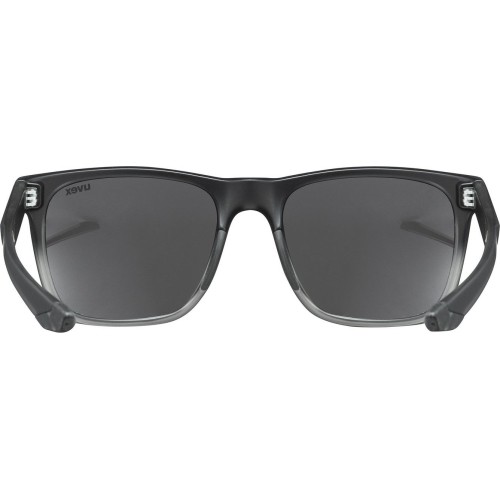 Okulary Uvex lgl 42 black transparent / mirror silver