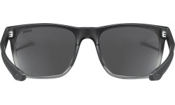 Okulary Uvex lgl 42 black transparent / mirror silver