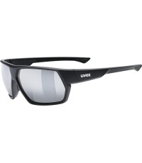 Akiniai Uvex sportstyle 238 black matt / mirror silver