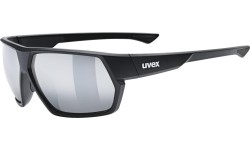 Akiniai Uvex sportstyle 238 black matt / mirror silver