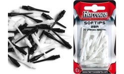 Dart Tips Harrows Dimple Soft 2BA – 30 Pcs. - White