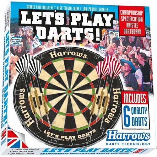 Tarcza do rzutek LET'S PLAY DARTS GAME SET