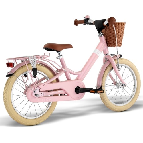 Rower PUKY Youke 16 Classic Alu, retro rose