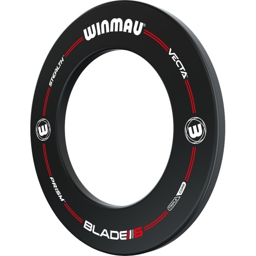 Osłona ścienna Winmau Pro-Line, czarna