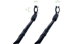 Atraminė kojelė FORCE Eco 27.5-29" // aliuminio lydinio (juoda)