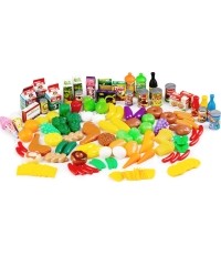 Zestaw produktów żywnościowych do zabawy dla dzieci Ecotoys (120 szt.)