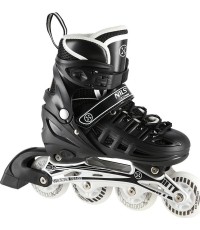 NH10905 4w1 INLINE/ICE-SKATES NILS EXTREME - Czarny