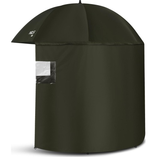 NC4702 PARASOL WĘDKARSKI Z BOCZNĄ OSŁONĄ NILS CAMP
