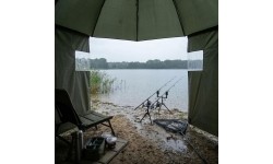 NC4702 PARASOL WĘDKARSKI Z BOCZNĄ OSŁONĄ NILS CAMP