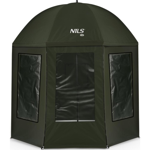 NC4701 FISHING UMBRELLA WITH FULL COVER NILS CAMP