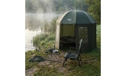 NC4701 FISHING UMBRELLA WITH FULL COVER NILS CAMP