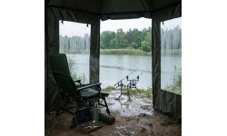 NC4701 FISHING UMBRELLA WITH FULL COVER NILS CAMP