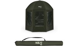 NC4701 FISHING UMBRELLA WITH FULL COVER NILS CAMP