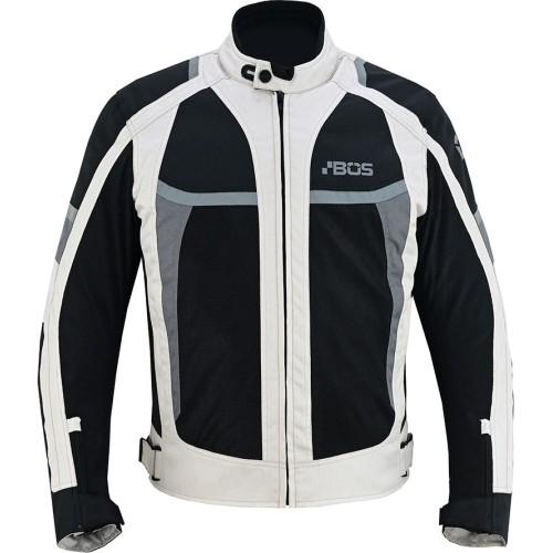 Men’s Motorcycle Jacket BOS Libera - Gray
