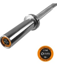 Gryf olimpijski HMS GO160, 120 cm, Z blokadą szczękową
