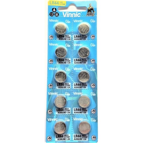 Bateria Vinnic LR44 1.5V