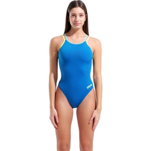 W Solid Double Cross Back Blue Cosmo-Artic Lime-Water 32 - 668