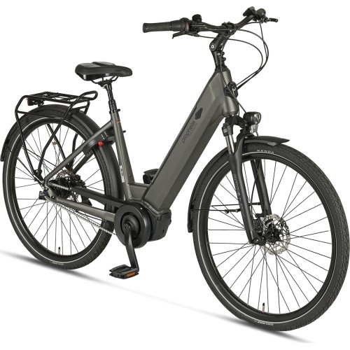 Rower elektryczny Prophete Geniesser 3.0 City 28" // N7, rozmiar 19" (48 cm) (szary)