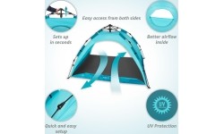 NC4802 AUTOMATIC TENT BLUE NILS