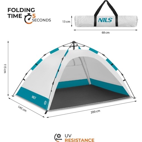 NC4802 AUTOMATIC TENT GREY NILS
