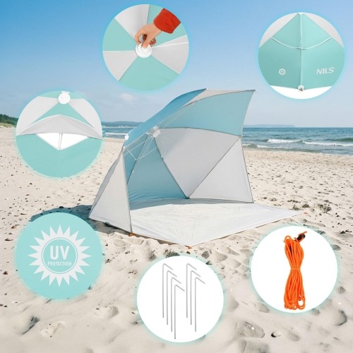 NC4803 2-IN-1 BEACH UMBRELLA AND WINDBREAK NILS