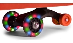 Grawitacyjny pojazd dla dzieci z kołami LED, czerwony ECOTOYS