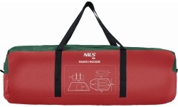 NC6013 GREEN-RED CAMPING TENT ROCKER NILS CAMP