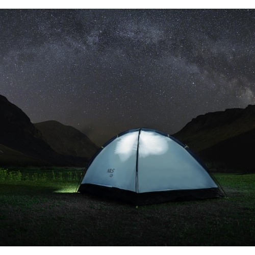 NC6033 NIGHTFALL NILS CAMP GREY-BLUE CAMPING TENT