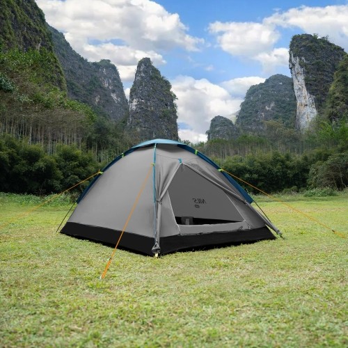 NC6033 NIGHTFALL NILS CAMP GREY-BLUE CAMPING TENT