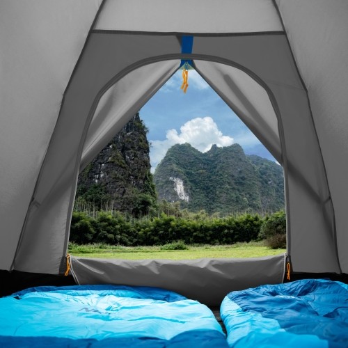 NC6033 NIGHTFALL NILS CAMP GREY-BLUE CAMPING TENT