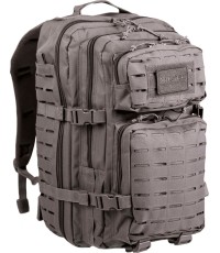 URBAN GREY OD LASER CUT ASSAULT BACKPACK LG