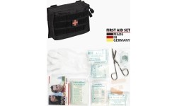 BLACK SMALL 25-PIECE FIRST AID SET LEINA