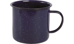 Kubek emaliowany, niebieski, 680 ml