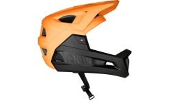 Downhill šalmas FORCE VENOM // dydis: S/M (55-58 cm) (oranžinė/juoda)