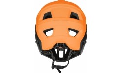 Downhill šalmas FORCE VENOM // dydis: S/M (55-58 cm) (oranžinė/juoda)