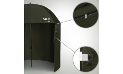 NC4702 PARASOL WĘDKARSKI Z BOCZNĄ OSŁONĄ NILS CAMP