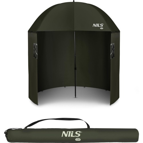 NC4702 PARASOL WĘDKARSKI Z BOCZNĄ OSŁONĄ NILS CAMP