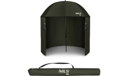 NC4702 PARASOL WĘDKARSKI Z BOCZNĄ OSŁONĄ NILS CAMP