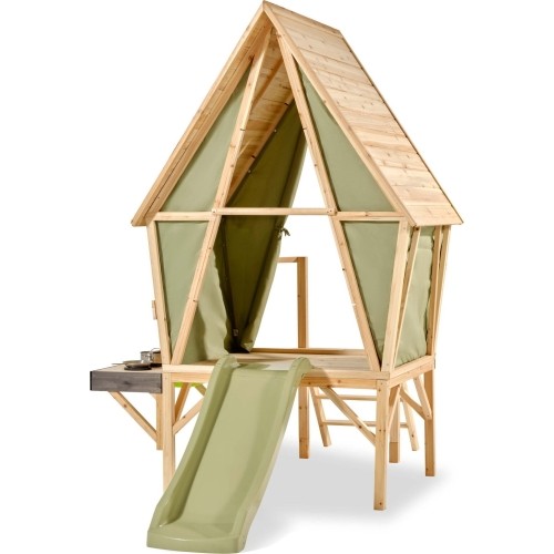 EXIT Yuki 350 playhouse with slide and mud kitchen