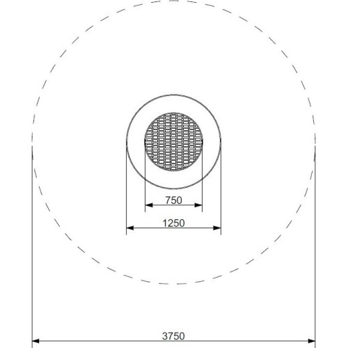 Trampolina Inter-Play Rado 125 cm
