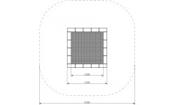 Trampolina na plac zabaw Inter-Play Pako 250