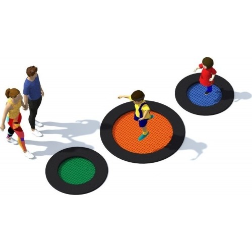 Trampolina gruntowa Inter-Play Tuto 1