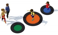 Trampolina gruntowa Inter-Play Tuto 1