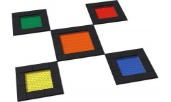 Trampolina Inter-Play Tuto 7, kwadratowa 400x400 cm
