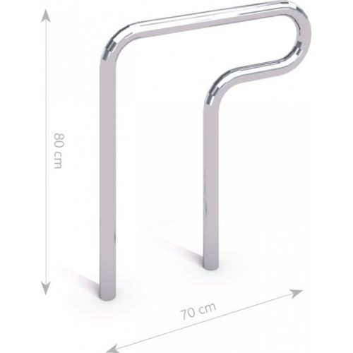 stainless steel bicycle rack 02