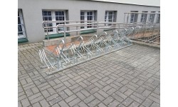stainless steel bicycle rack 15